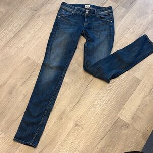 Hudson Collin Skinny Super Model Jeans Blue Denim size 26